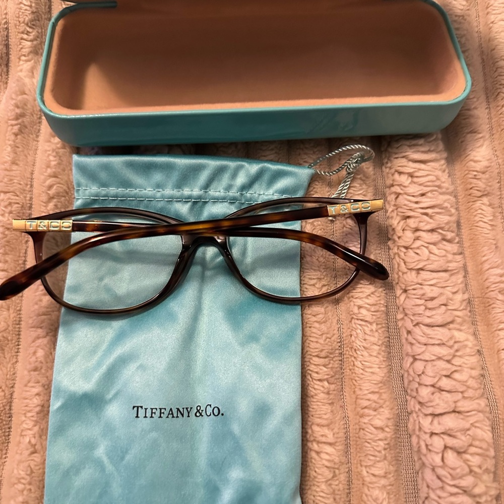 129 Tiffany's glasses prescription lunges but frames are still in good condition
